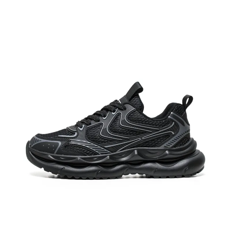 JKEM Breathable Height Increasing Low-Top Chunky Sneakers Men's-0