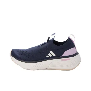 Adidas Cloudfoam Anti Slip Wear Resistant Low Top Casual Shoes Women's Dark Blue