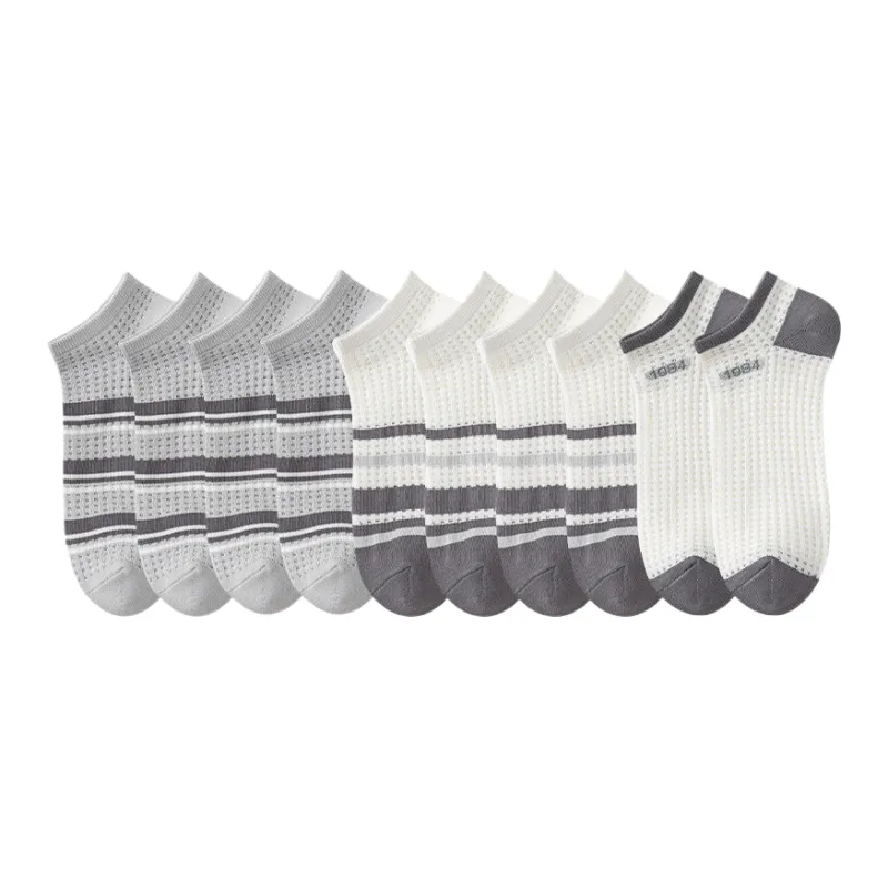 Lan Miao Ankle Socks Men's 10 Pack-11