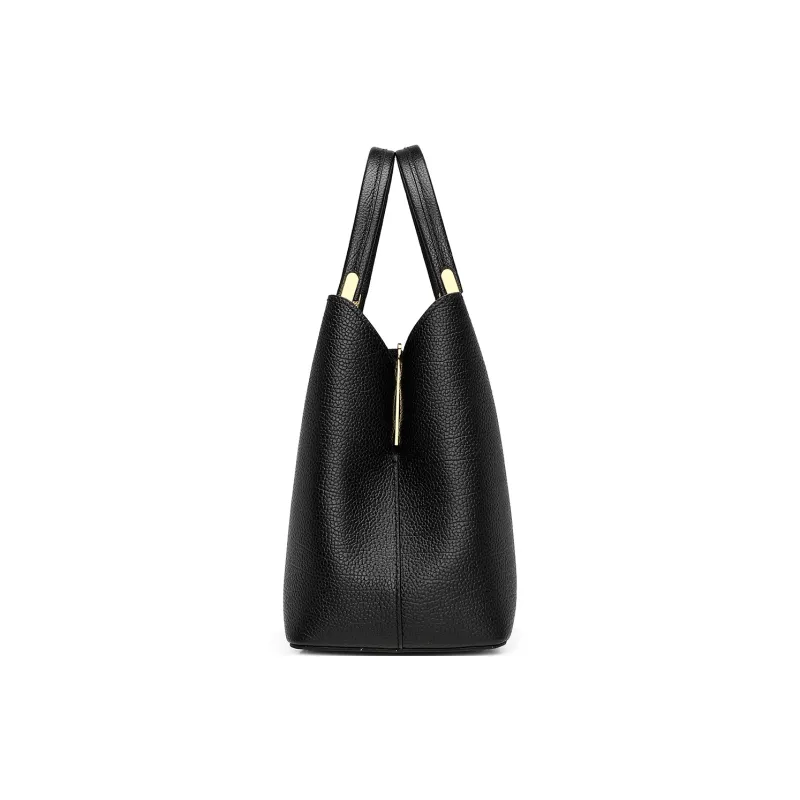 PIERRE CARDIN Top Grain Cow Leather Handbag Regular Women's Multicolor-3