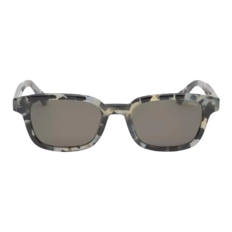 Stussy Subject To Official Website Square Sunglasses Unisex Black-2
