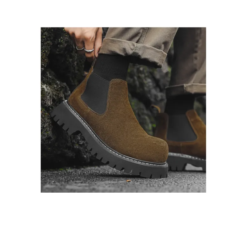 LUOMAIKE Short Chelsea Boots Men's-7