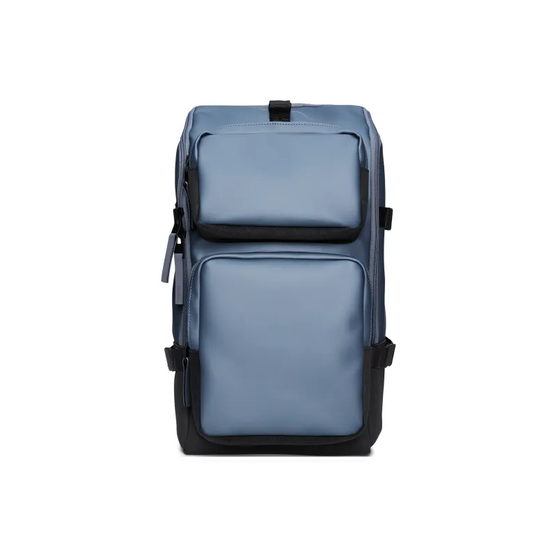 Rains Polyester Backpack Large Size Unisex Black/Green/Gray/Dark Brown/Bay Blue-12