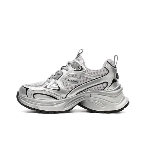 AOKANG Chunky Sneakers Women's Low-Top