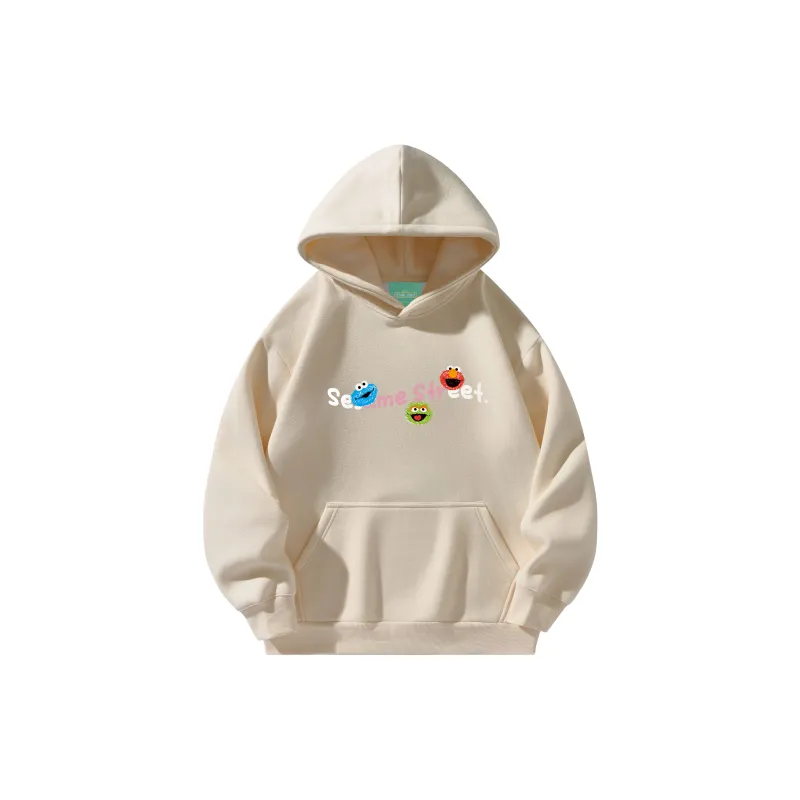 SESAME STREET Sweatshirt Thickened And Fleece Lined Unisex-8