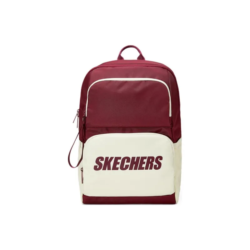 Skechers Fabric Backpack Regular Unisex Saddle Red-1
