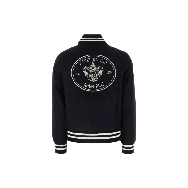 SPORTY & RICH Syracuse Varsity style Bomber Jacket-1