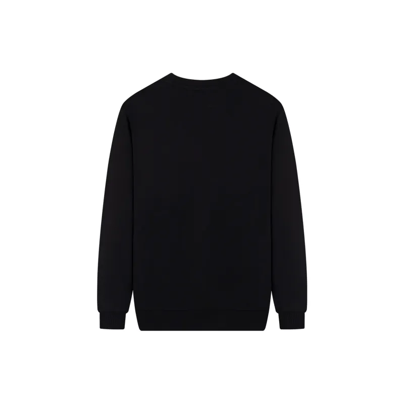 SEVEN Sweatshirts Unisex Black-1