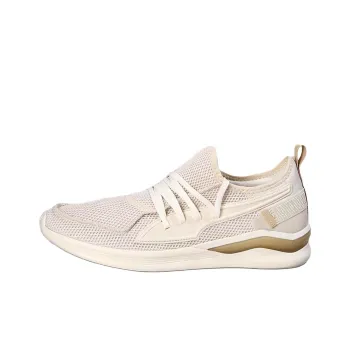 PUMA Lqd Flash Wear-Resistant Low-Top Casual Shoes Unisex Ecru