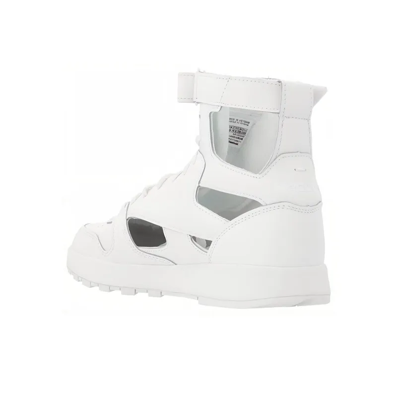 Maison Margiela Tabi Abrasion Resistant Breathable High Top Casual Shoes Men's White-3