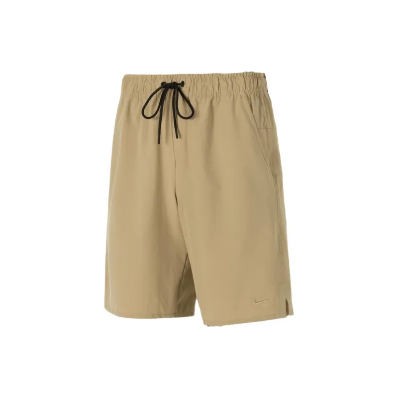 Nike Casual Sportswear Men White T-Shirt+Khaki Shorts-3