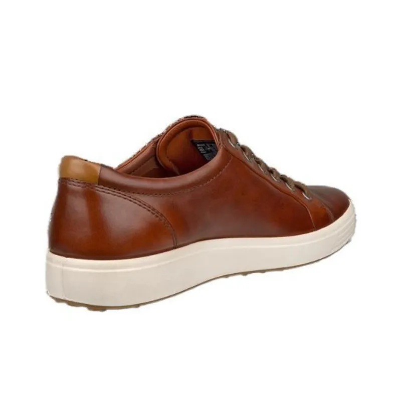 Ecco Low Top Skateboard Shoes Men's Tan-2