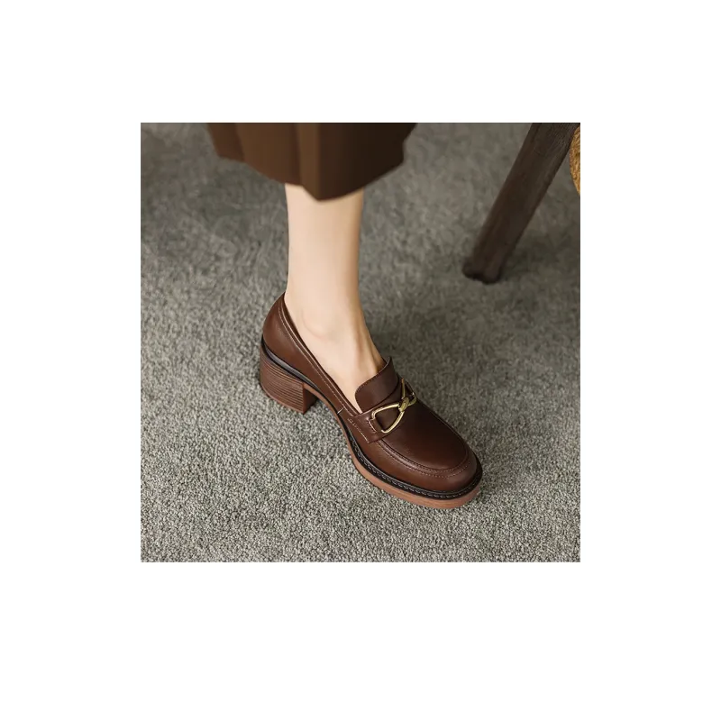 MODERN BELLE Loafers Women's Black/Brown-10