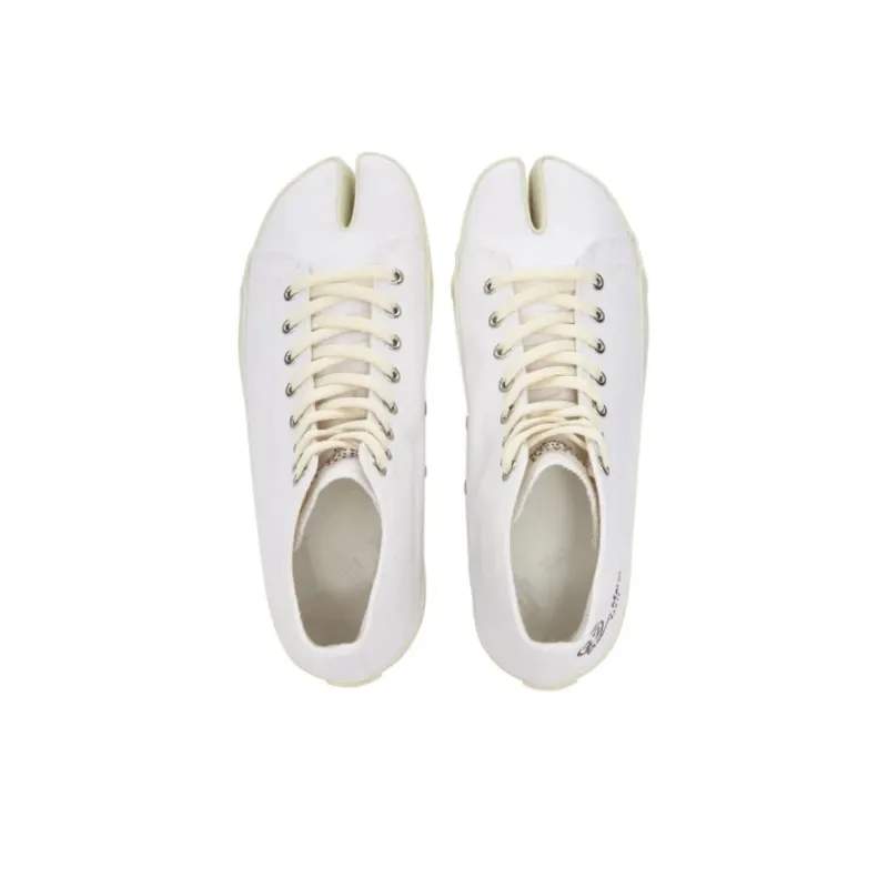 Maison Margiela Tabi High Top Stylish Skateboarding Shoes Women's White-3