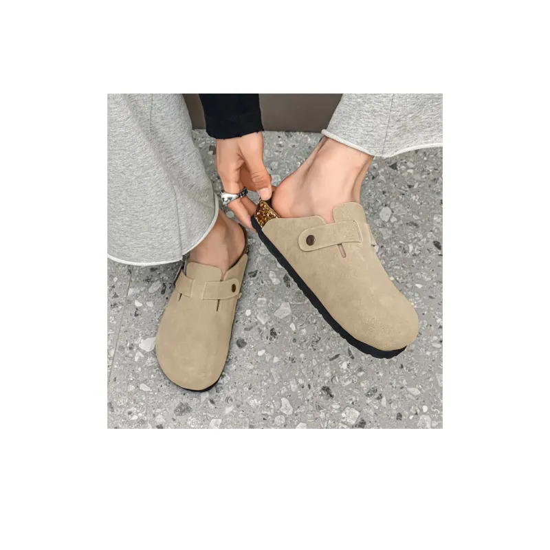 WEISHIBANGWEI Wrap toe Slippers Unisex-8