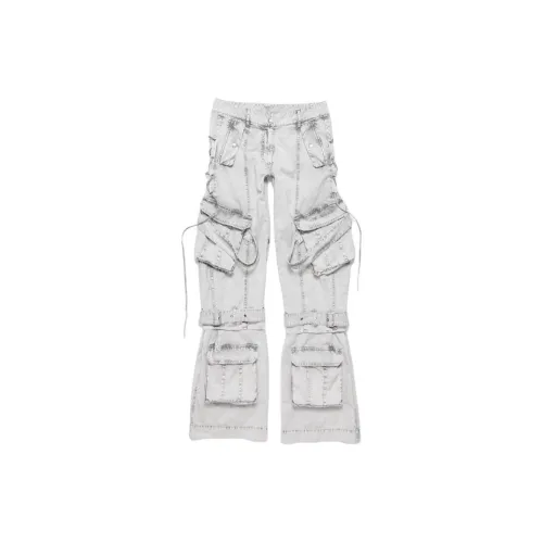 Acne Studios Cargo Pants Women's Dusty White