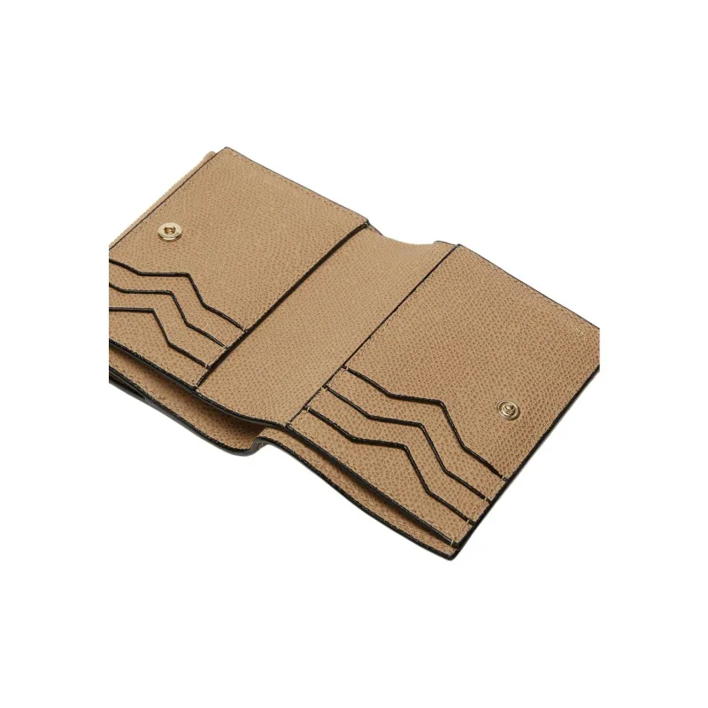 Valextra Millepunte Calfskin Wallet Unisex Cashmere Beige-2