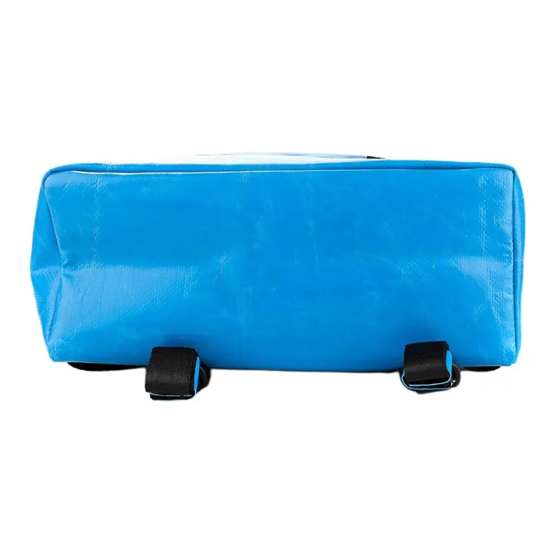 FREITAG Polyester Backpack Unisex Blue & White-3