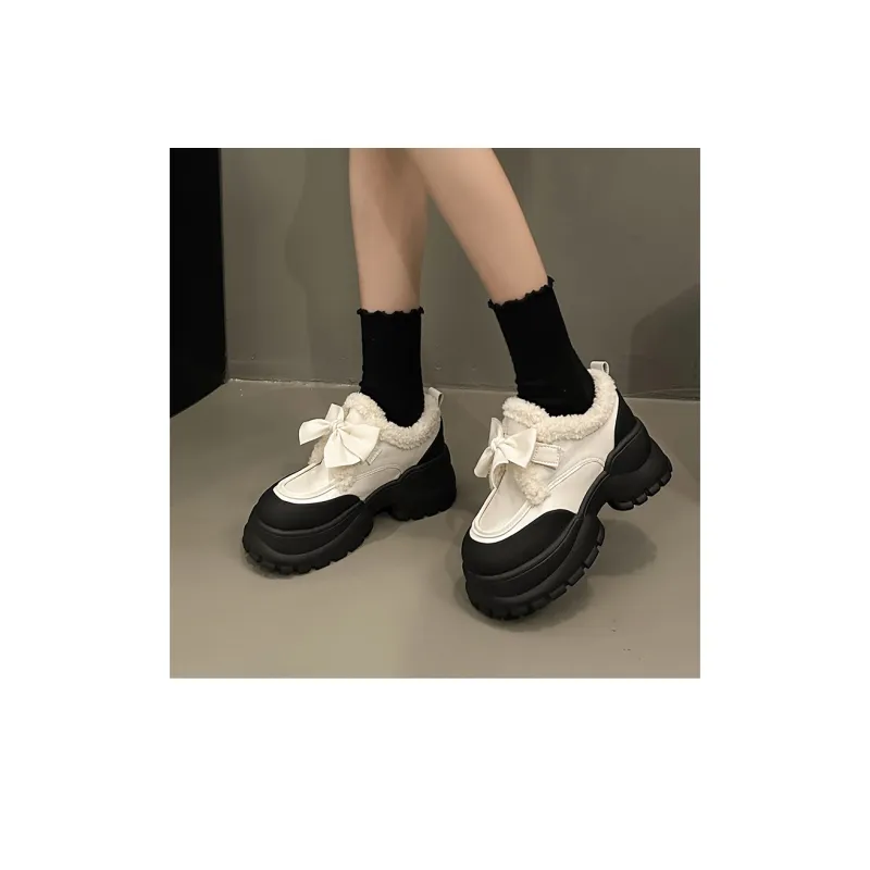 ABCYLM Warm Low Top Casual Shoes Women's-2