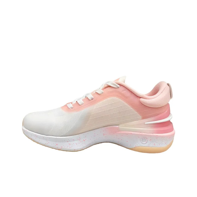 PEAK Classic Heritage Cushioning, Slip Resistant, And Abrasion Resistant Low Top Casual Running Shoes Women's Pink-2