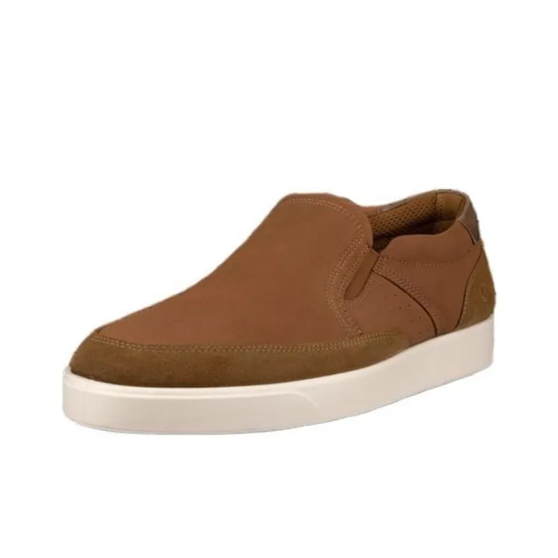 Ecco Casual Shoes Men Low-Top Camel-1