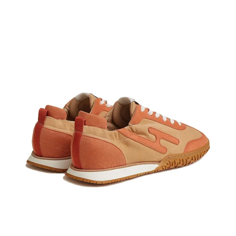 HERMES Jet Low Top Casual Shoes Women's Orange-3