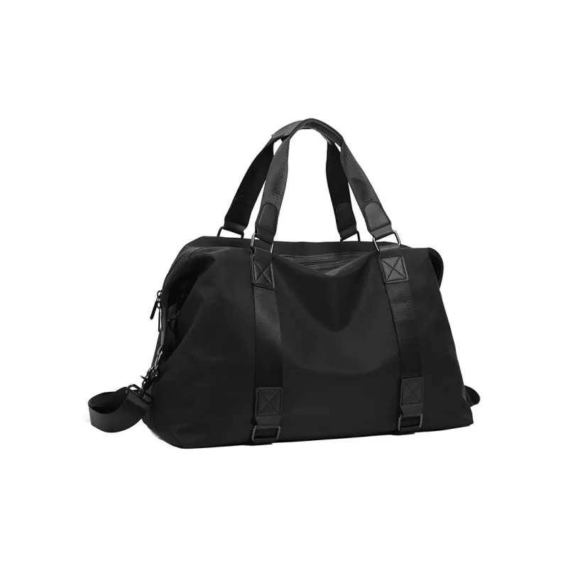 HACIN Nylon Fabric Shoulder Bag Crossbody Bag Travel Bag Regular Men's Black-1