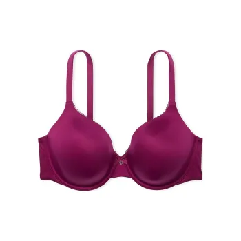 Victoria's Secret Body By Victoria Lightly Lined Full-Coverage Lace-Trim/PR Bra Women's Plum Blush