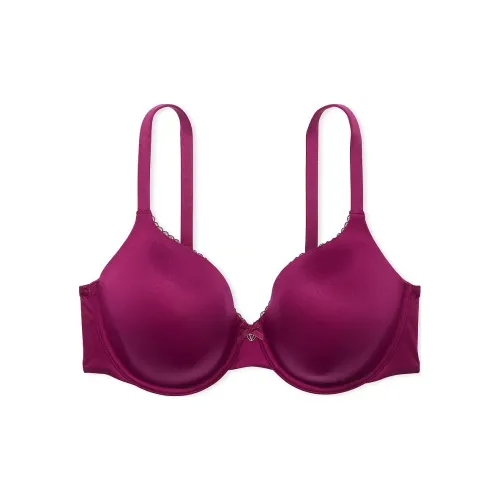Victoria's Secret Body By Victoria Lightly Lined Full-Coverage Lace-Trim/PR Bra Women's Plum Blush