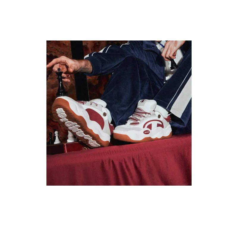 Champion CloudNine V1 Cloud Cotton Shoes Low Top Skateboard Shoes Men's Ecru-7