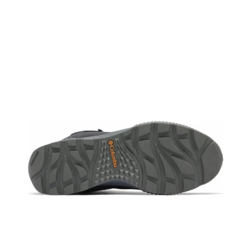 Columbia Landroamer Slip Resistant Waterproof High Top Outdoor Shoes Men's Black Gray-5
