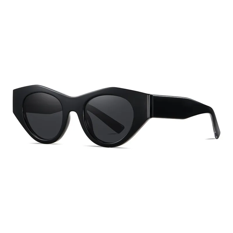 Yamaichi Maru Oval Sunglasses Unisex-0