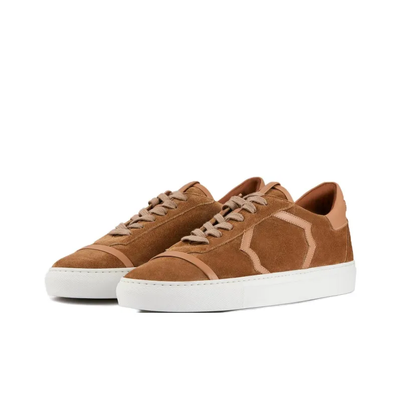 Malone Souliers Musa Low-Top Skateboard Shoes Men's Brown-2