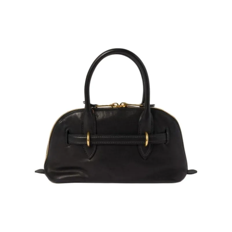 MIU MIU Nappa Leather Shoulder Bag, Crossbody Bag, Handbag Regular Women's Black-2