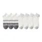 3 White Gray Stripes+4 White Triangle