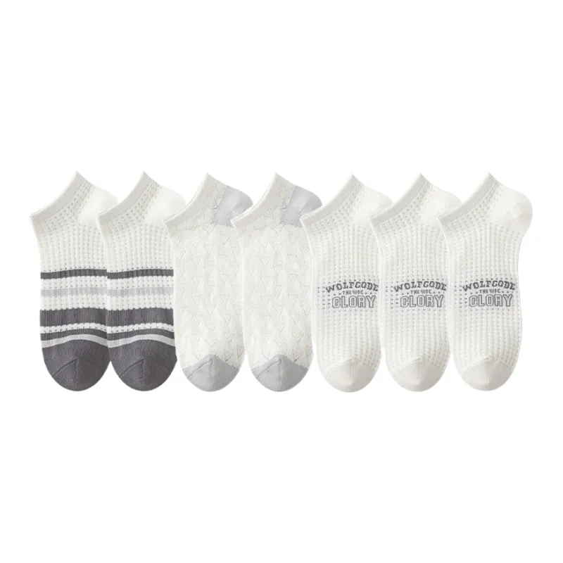 Lan Miao Ankle Socks Men's 7 Pack-5