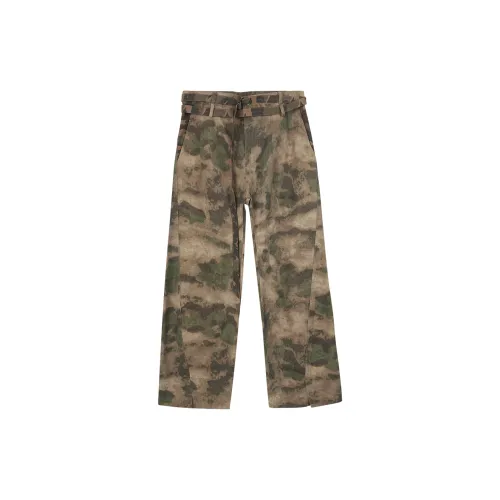 SIMPLE PROJECT Casual Pants Unisex Camouflage