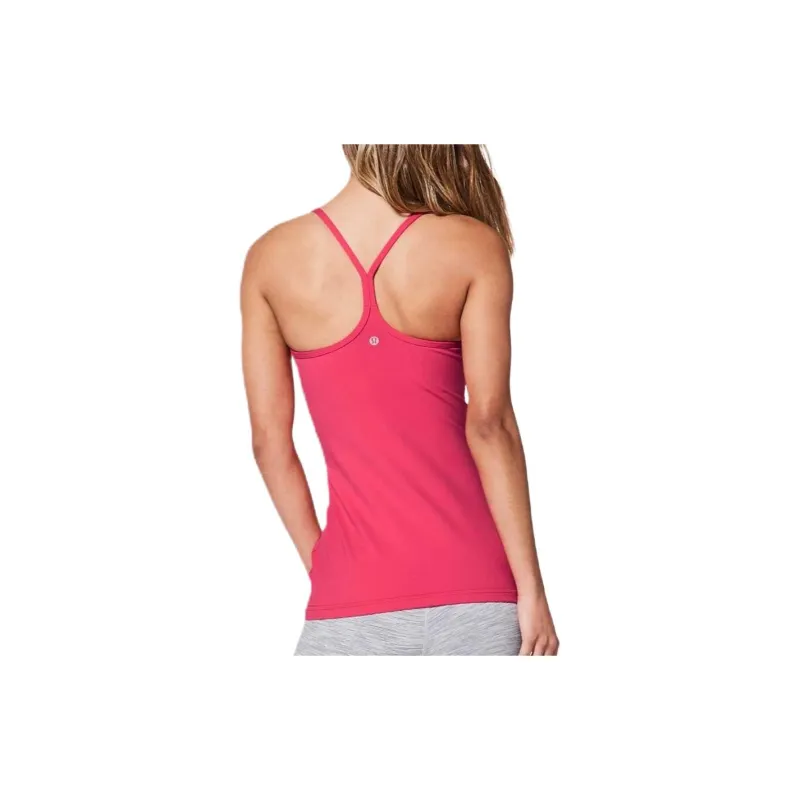 Lululemon Power Y Sport Vests Women's Coral Red-1