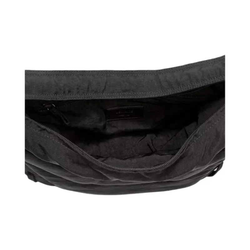 Lemaire Polyamide Croissant Bag, Handbag, Shoulder Bag, Crossbody Bag Small Size Unisex Black-3