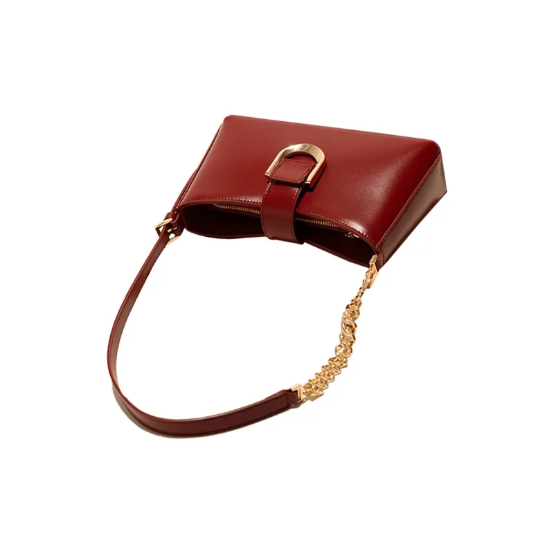 GXFMOD Genuine Leather Shoulder Bag Women's Multicolor-8
