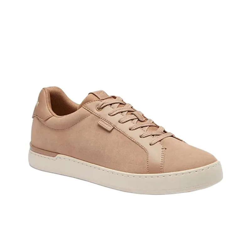 COACH Lowline Low Top Skateboard Shoes Men's Taupe-2