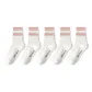 White with Pink Stripes 5