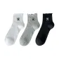 3 Pack (White+Light Gray+Black)
