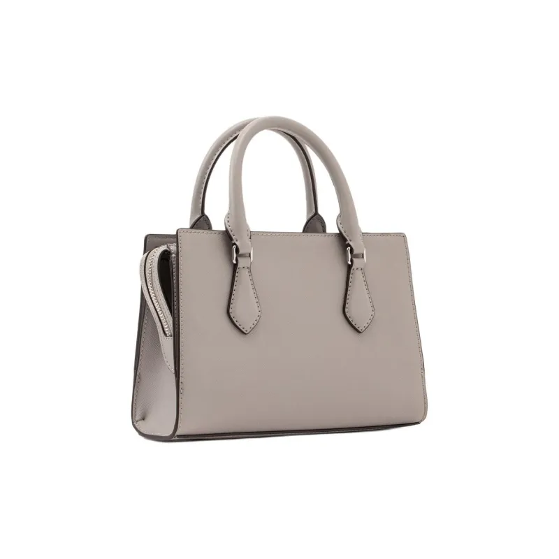 MICHAEL KORS Coated Canvas Tote Bag, Shopping Bag, Shoulder Bag, Crossbody Bag, Handbag Small Size Women's Pearl Gray-1