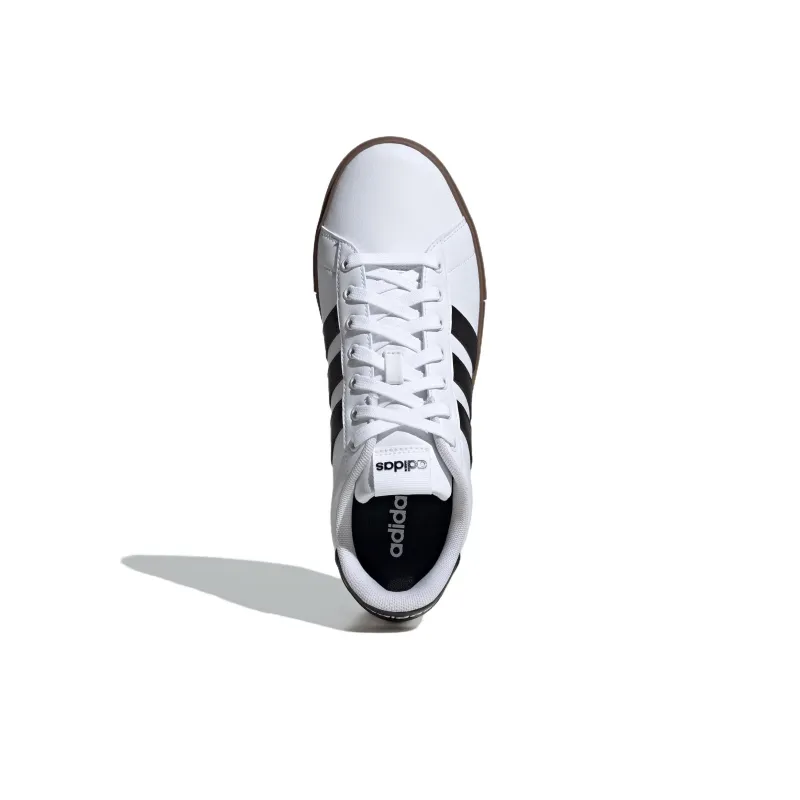 Daily 4.0 Adidas 'White Black Gum'-4