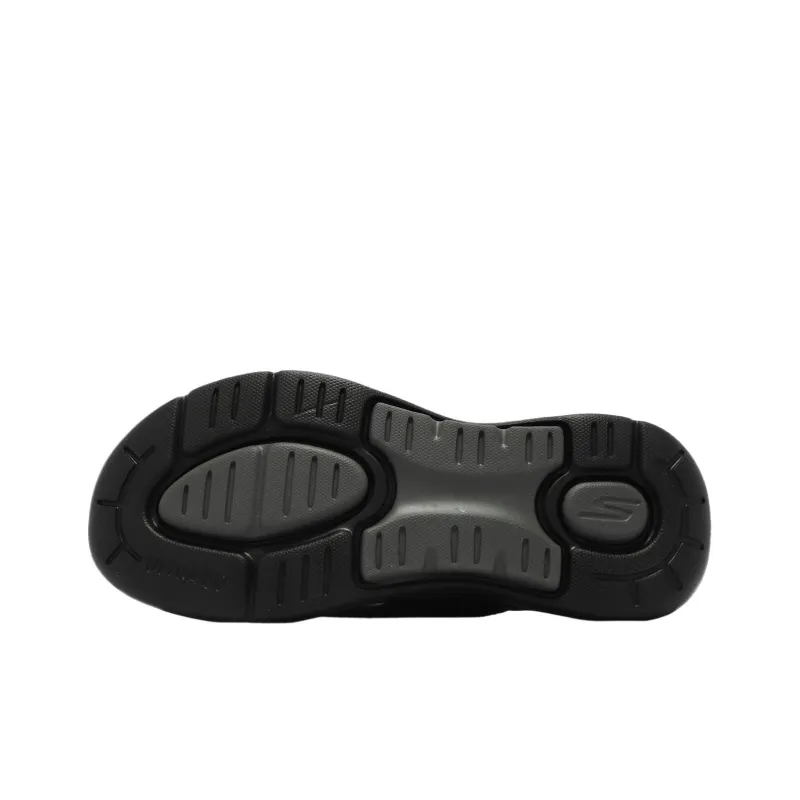 Skechers Go Walk Arch Fit Abrasion-Resistant Slip-Resistant Flip Flops Men's Black-4