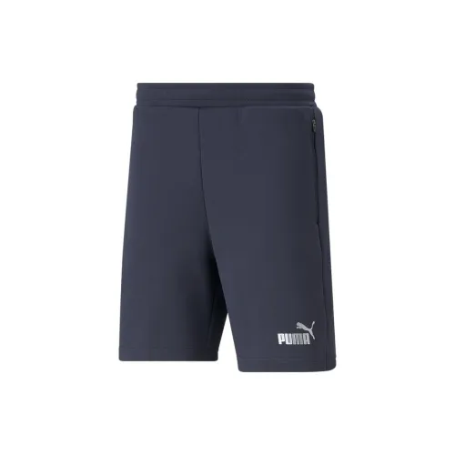 PUMA TEAMFINAL Casual Shorts Men Marine Blue