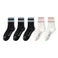 Black with Blue Stripes 3, White with Pink Stripes 2