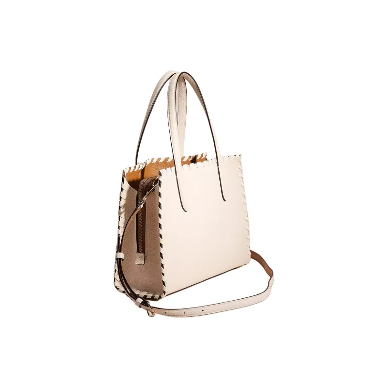 COACH Carter Polished Pebbled Leather Shoulder Bag Crossbody Bag Handbag Women's Brass Mixed Pink Pencil Color-1