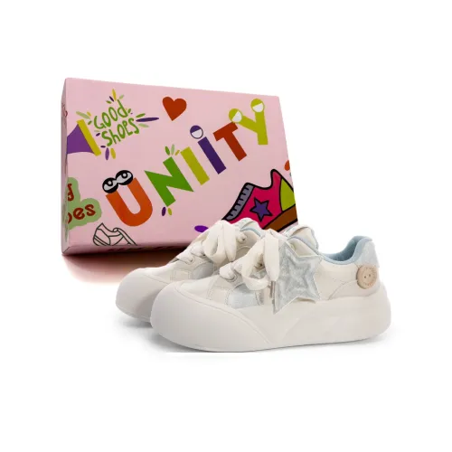 UNIITY Height Increasing Wear Resistant Lightweight Breathable Slip Resistant Low Top Skateboard Shoes Women's